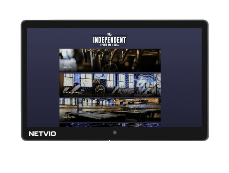 Netvio TS-13-10 | 13.3″ NetvioGo Touch Panel Controller with PoE & Wi-Fi