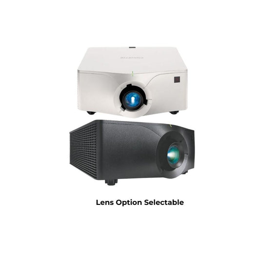 Christie DWU880-GS 9,500 Lumen, WUXGA, 1DLP Laser Projector With Optional Lens, Black or White