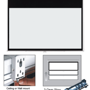 Grandview 16:9 Manual Pull Down Projector Screen