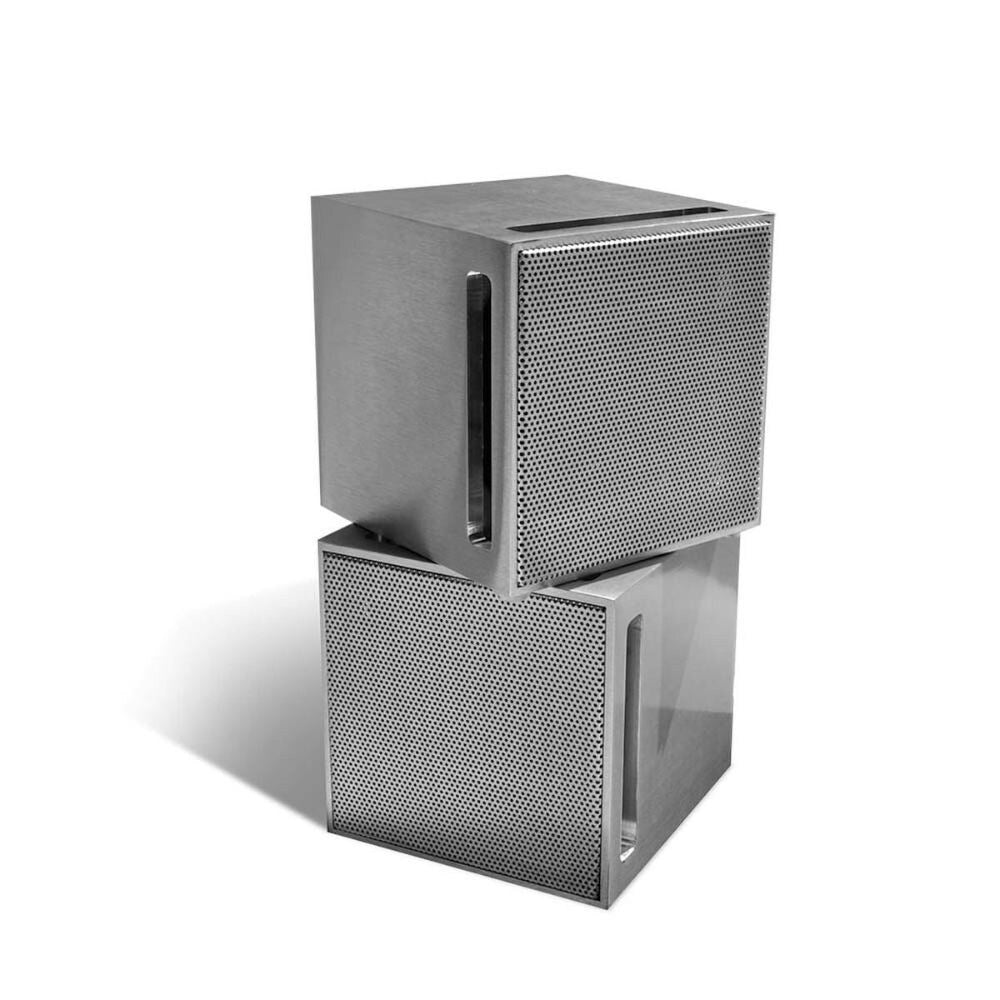 James 2 Way 4" Full Range Cube Bookshelf Speaker with Custom Colour Options: EACH 1