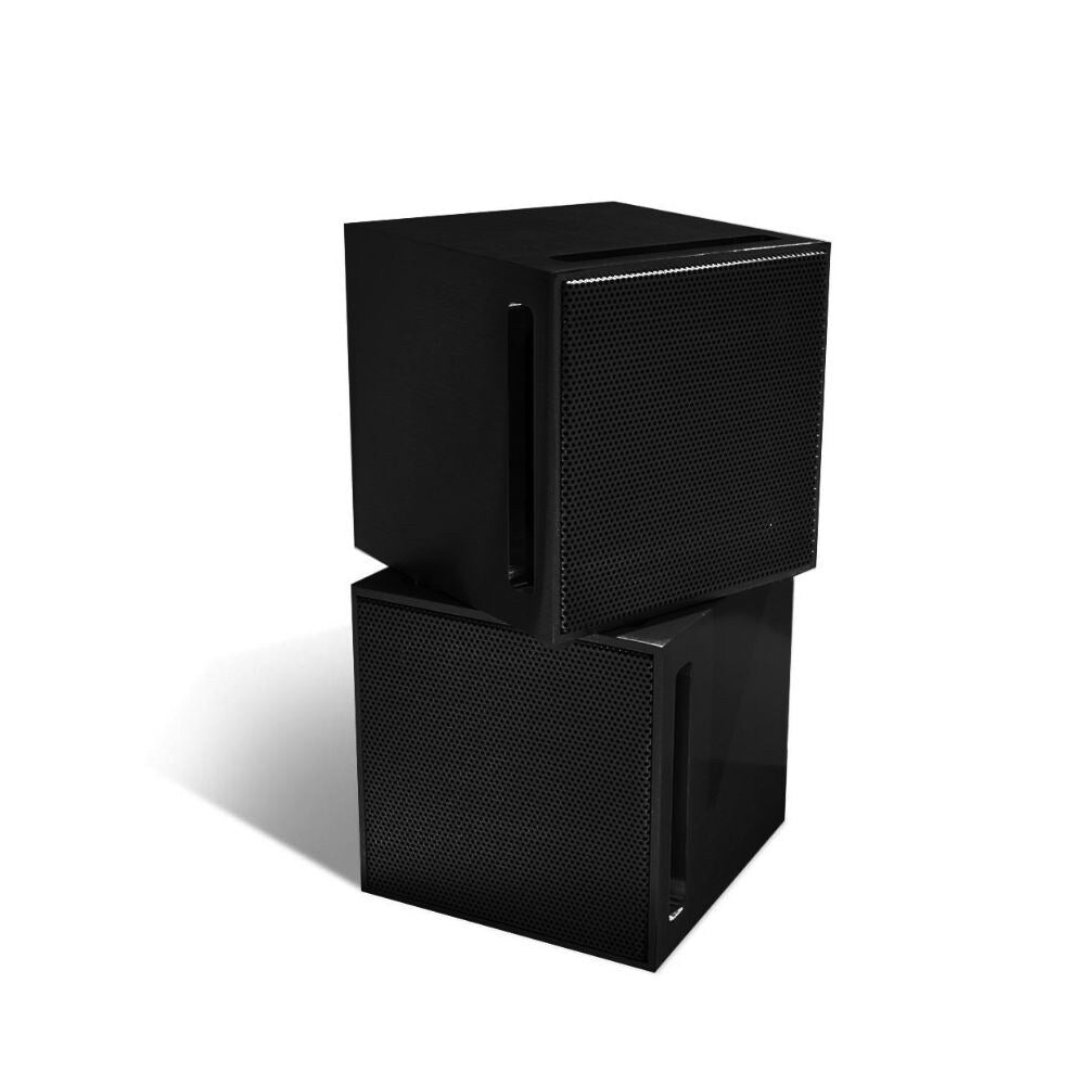 James 2 Way 4" Full Range Cube Bookshelf Speaker with Custom Colour Options: EACH 2