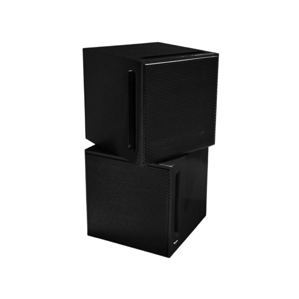 James 2 Way 4" Full Range Cube Bookshelf Speaker with Custom Colour Options: EACH