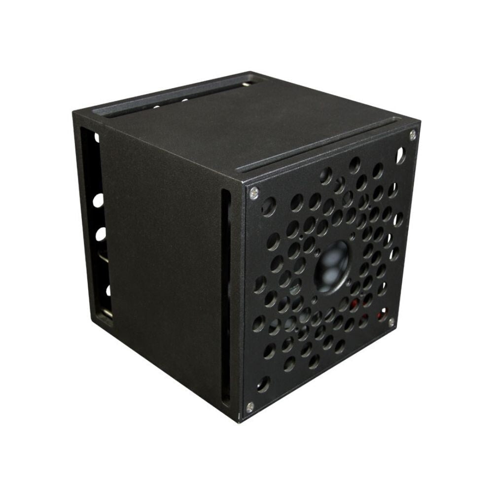 James 2 Way 6" Full Range Cube Bookshelf Speaker, With Gloss Black, Gloss White and Custom Colour Options: EACH 1