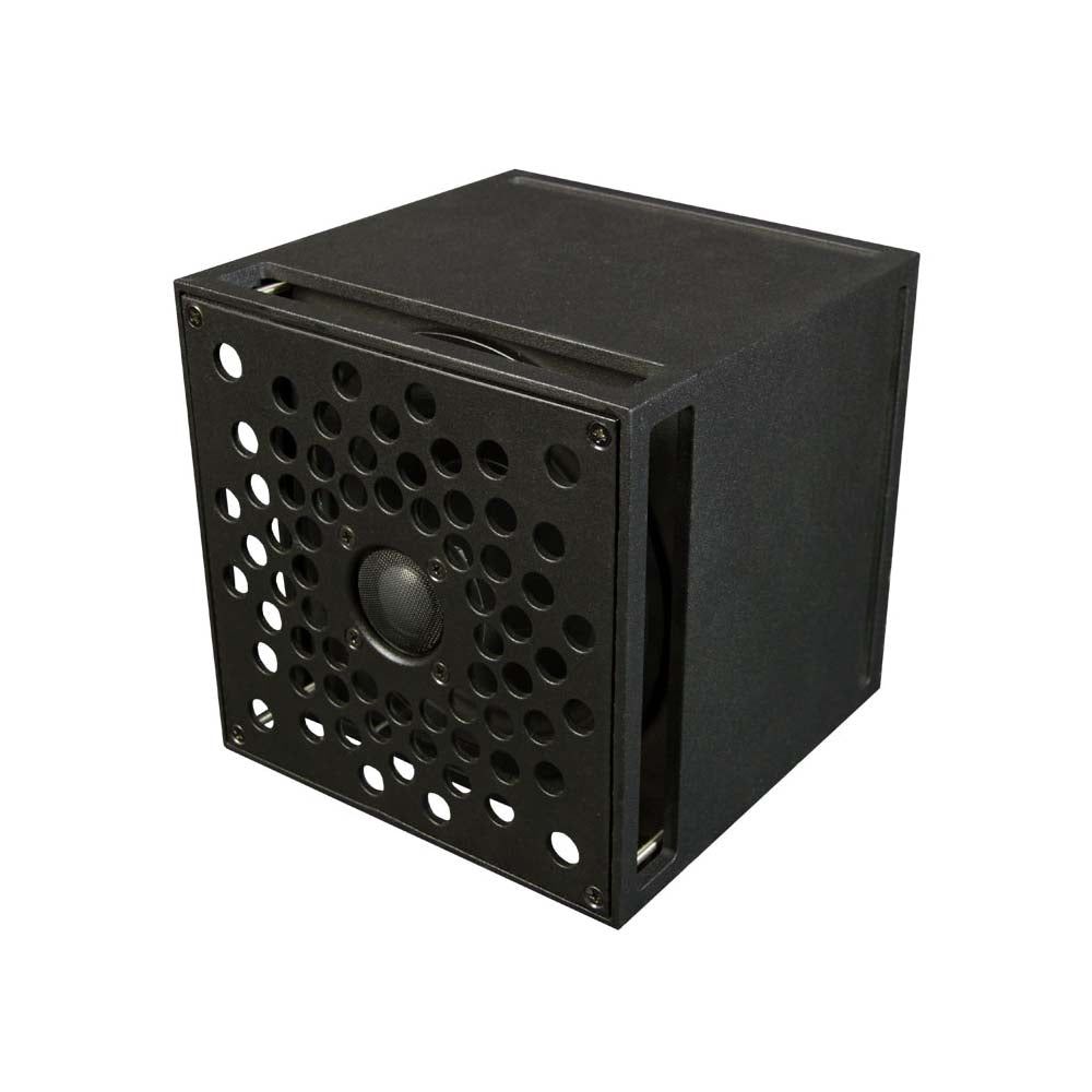 James 2 Way 6" Full Range Cube Bookshelf Speaker, With Gloss Black, Gloss White and Custom Colour Options: EACH