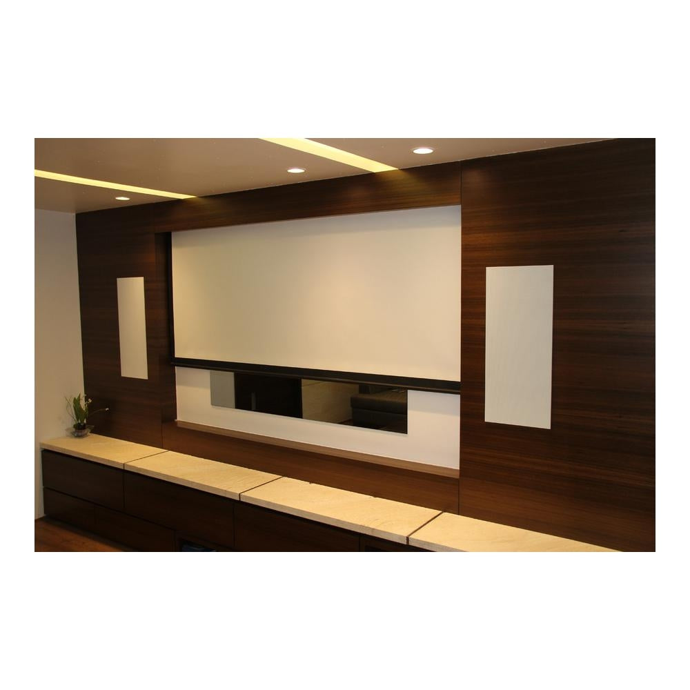 James 3 Way Dual 8" LCR In-Wall Speaker With Quad Tweeter Array and Borderless White Grille: EACH 3