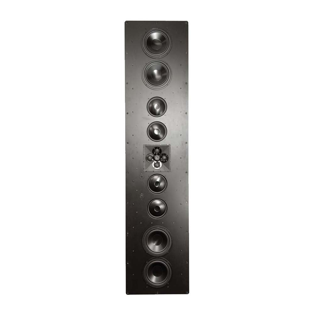 James 4 Way LCR Front Channel In-Wall Speaker, Bi-Amp Ready, With White Grille: EACH