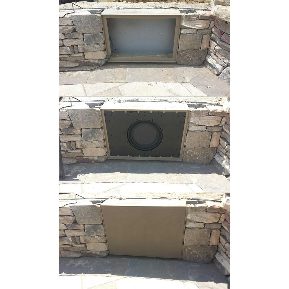 James Pre Built Masonry Back Box For Installation of OW43 3" LCR On-Wall Speaker 2