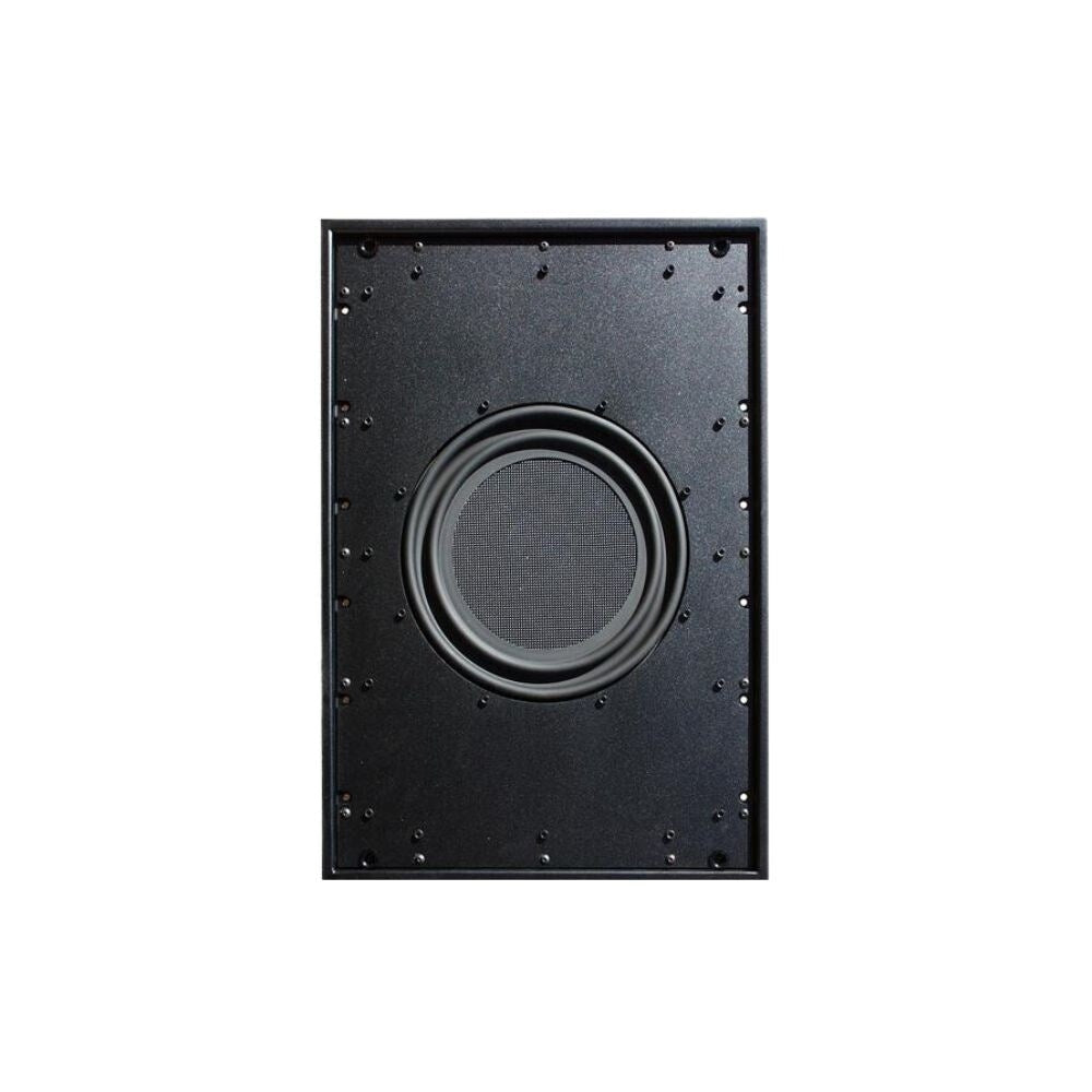 James QX 10" Low Profile Forward Firing In-Wall and In-Ceiling Passive Subwoofer With White Grille