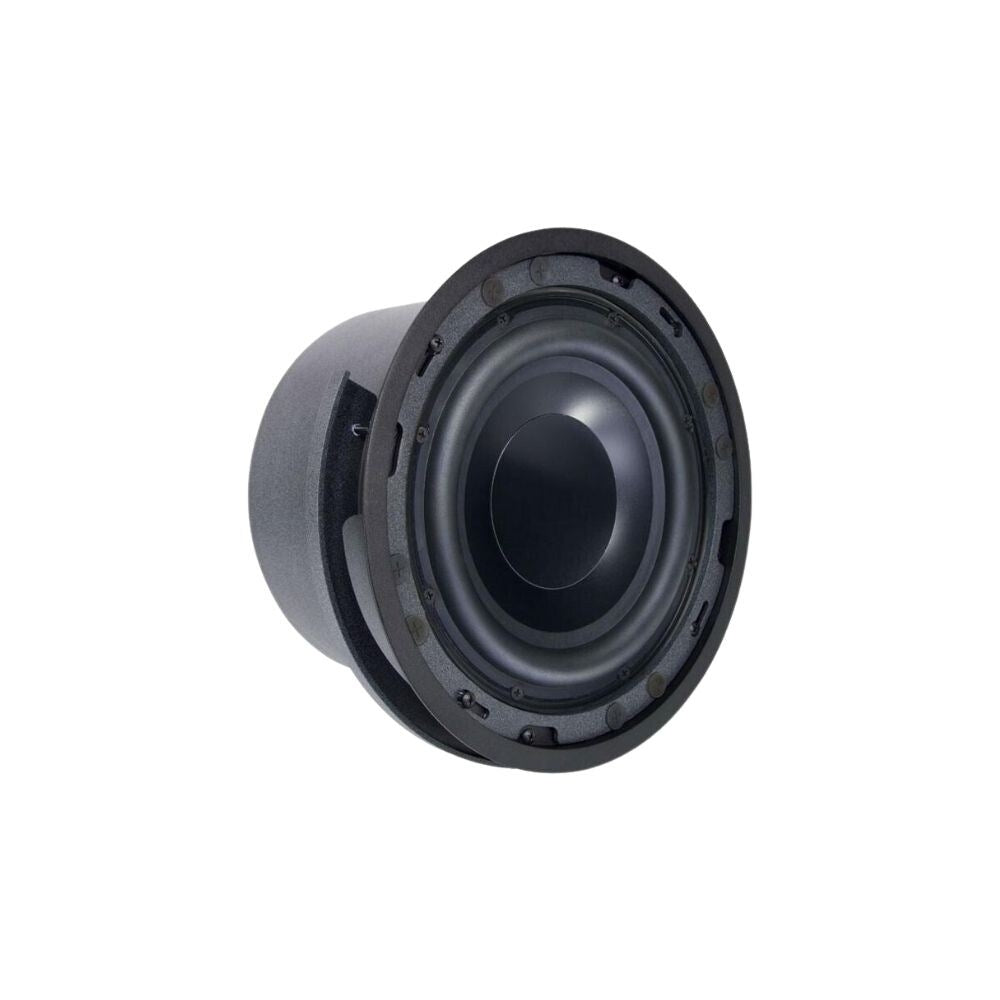 James QX 8" In-Ceiling Subwoofer With Square or Round White Grille