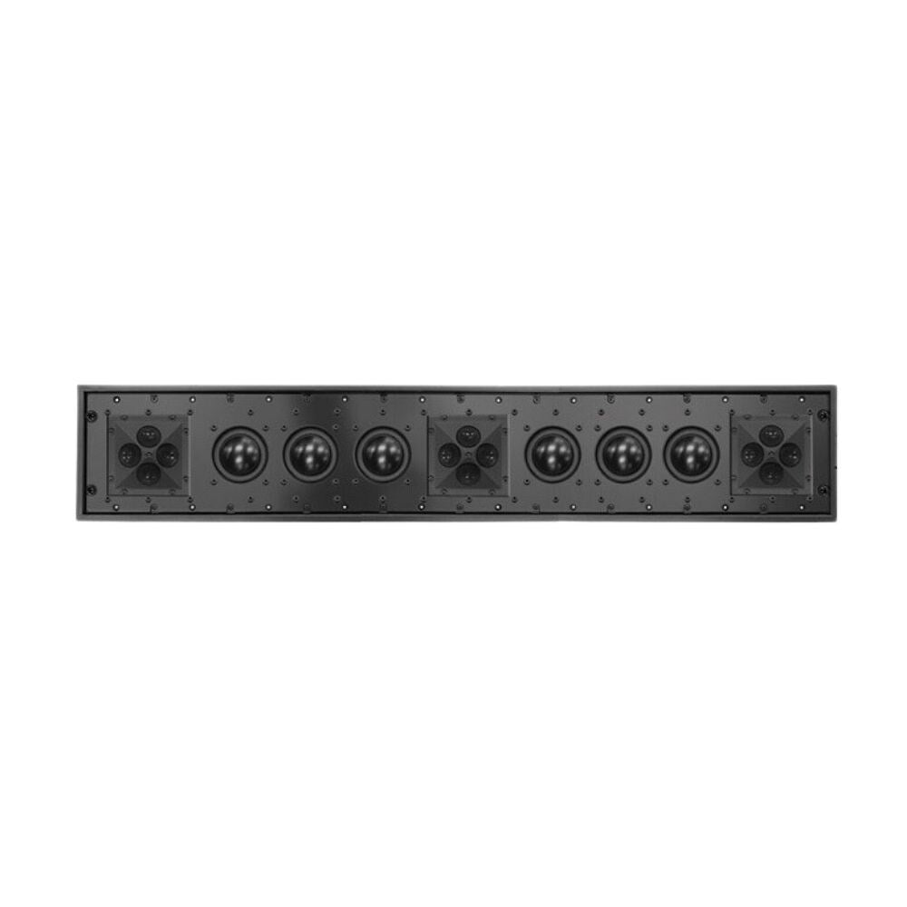 James QX-SPL3 3" Outdoor or Marine LCR High Output In-Wall Soundbar With Quad Tweeter Array, With Custom Width Options and White Grille: EACH
