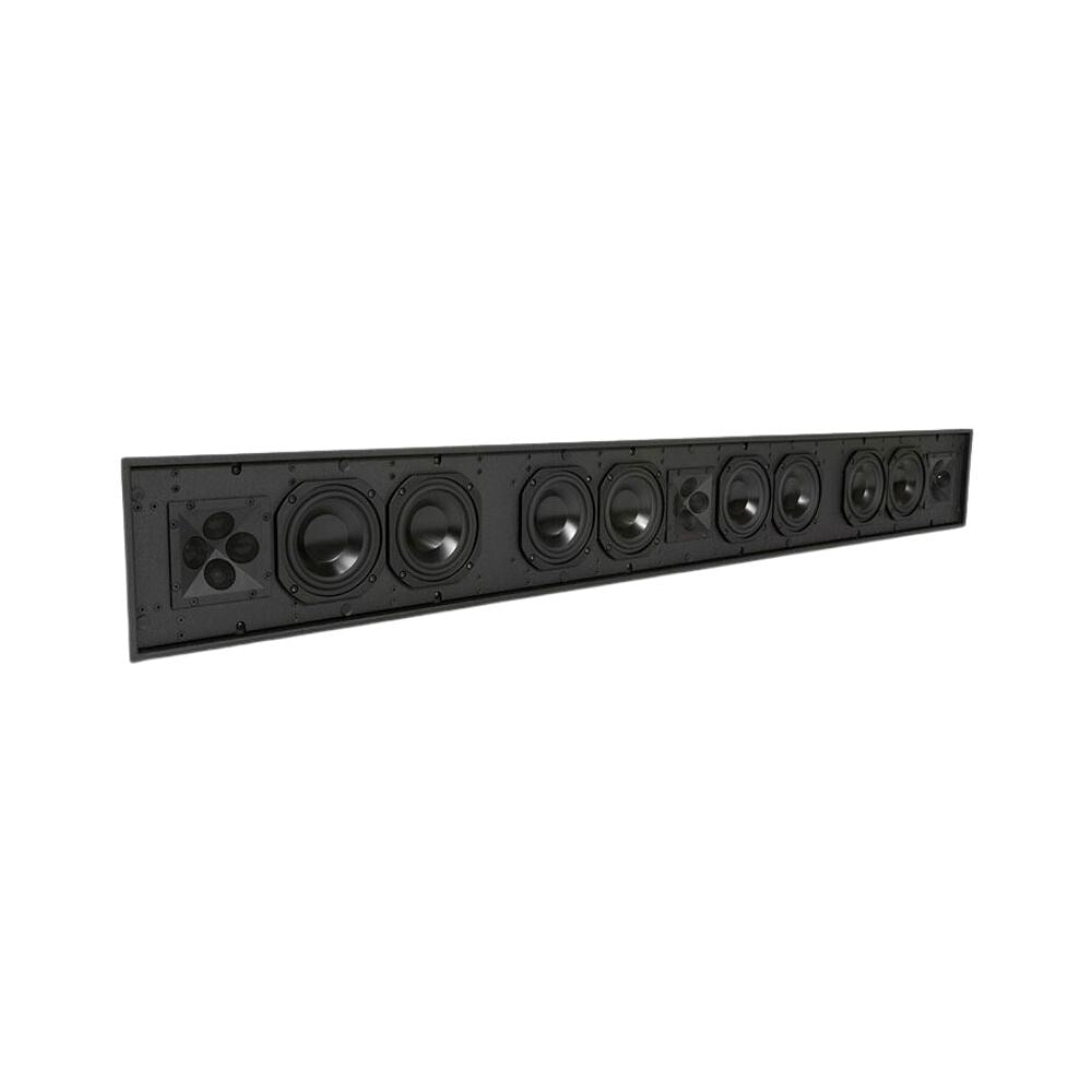 James QX-SPL5 5" LCR High Output In-Wall Soundbar, With Custom Width Options and White Grille : EACH
