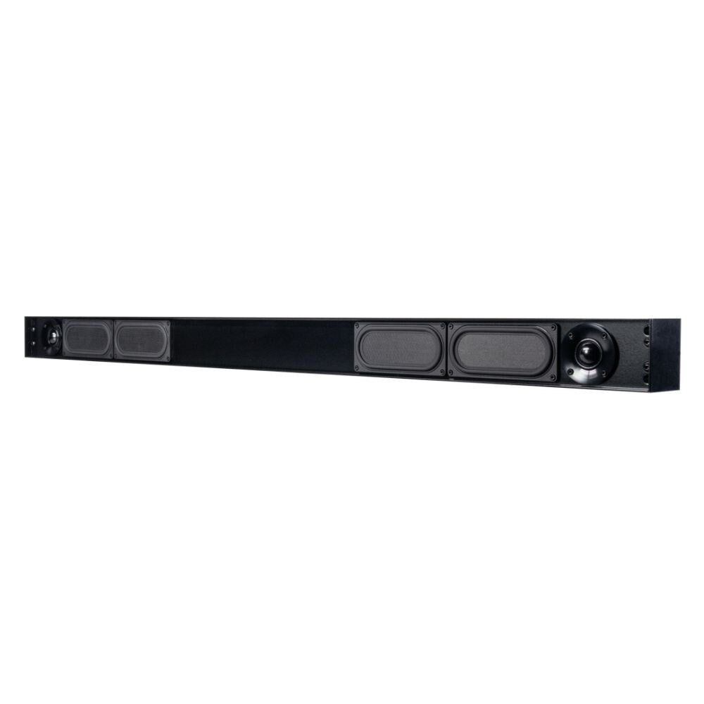 James SPL2-LR Low Profile Stereo Soundbar, Black or White: EACH 2