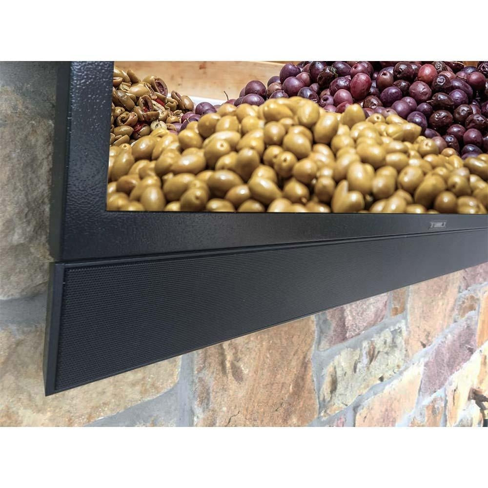 James SPL3-LCR 3" Fixed Width Soundbar For 55" TVs, Indoor and Outdoor Use, Satin Black: EACH 4