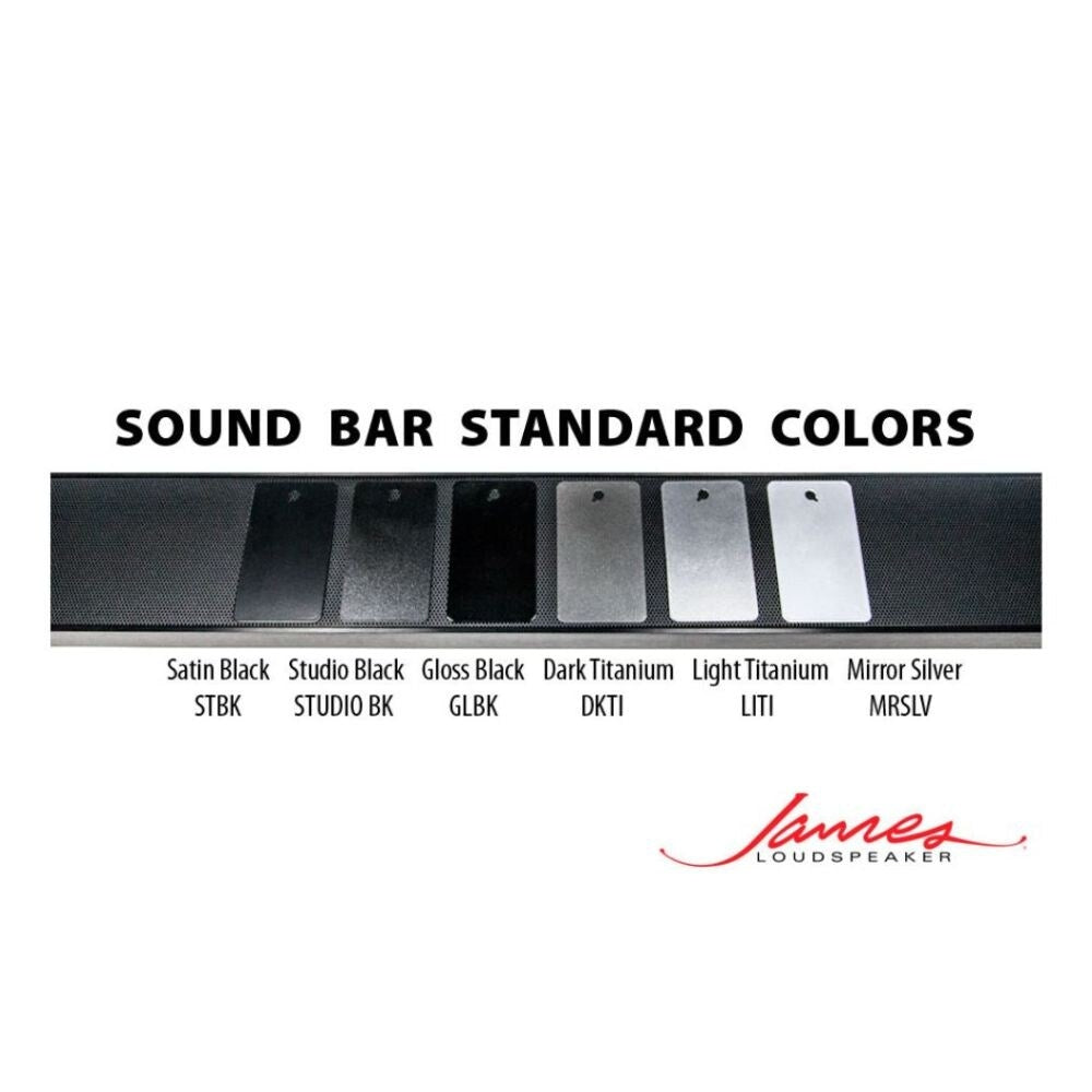 James SPL6Q-LRSUB 2.1 Channel Left, Right and Sub Soundbar With Enclosure, Custom Colours, Shape Or Width Options: EACH 3