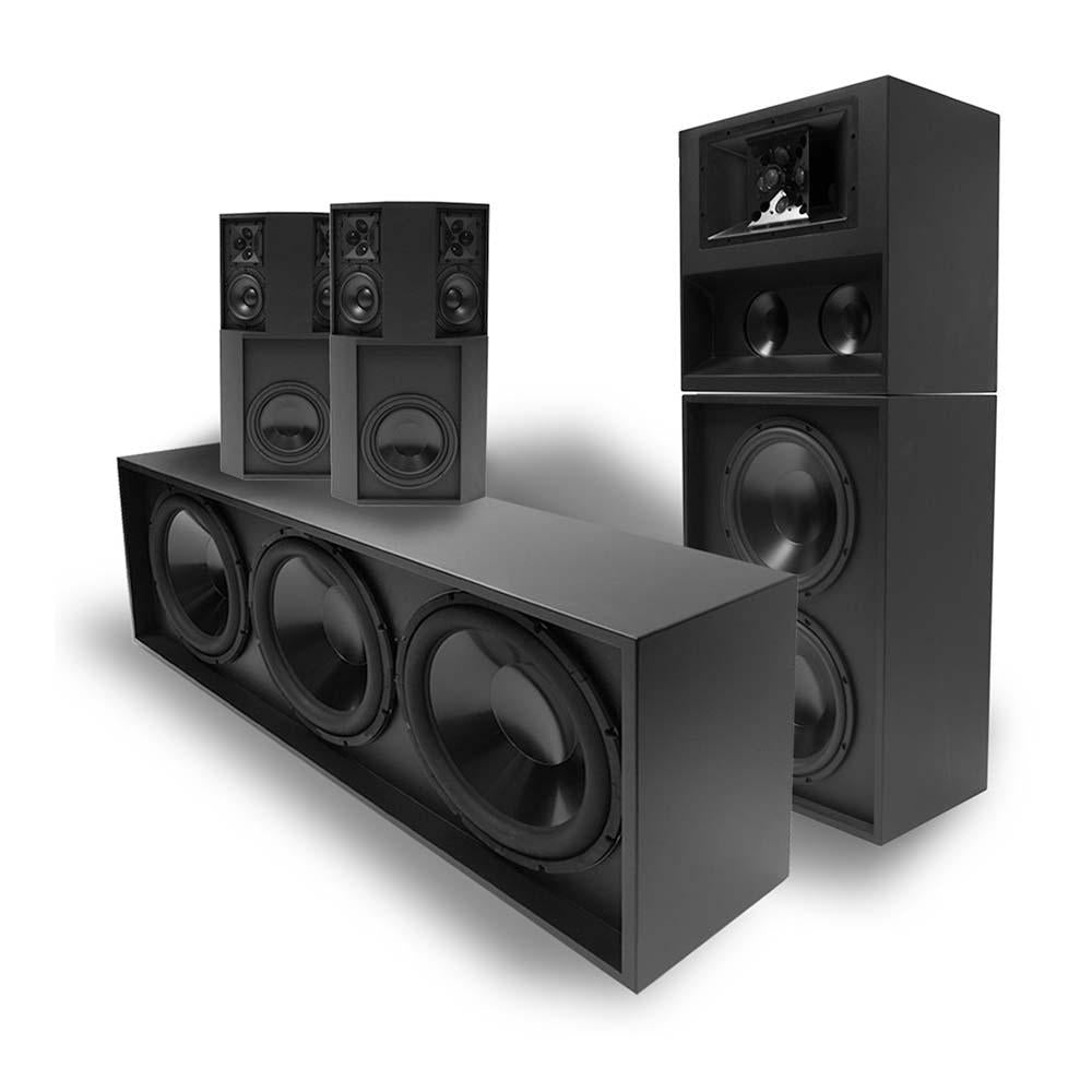 James Triple 21" Maverick Series Free Standing Subwoofer For LFE Use, 4Ω, Studio Black 2