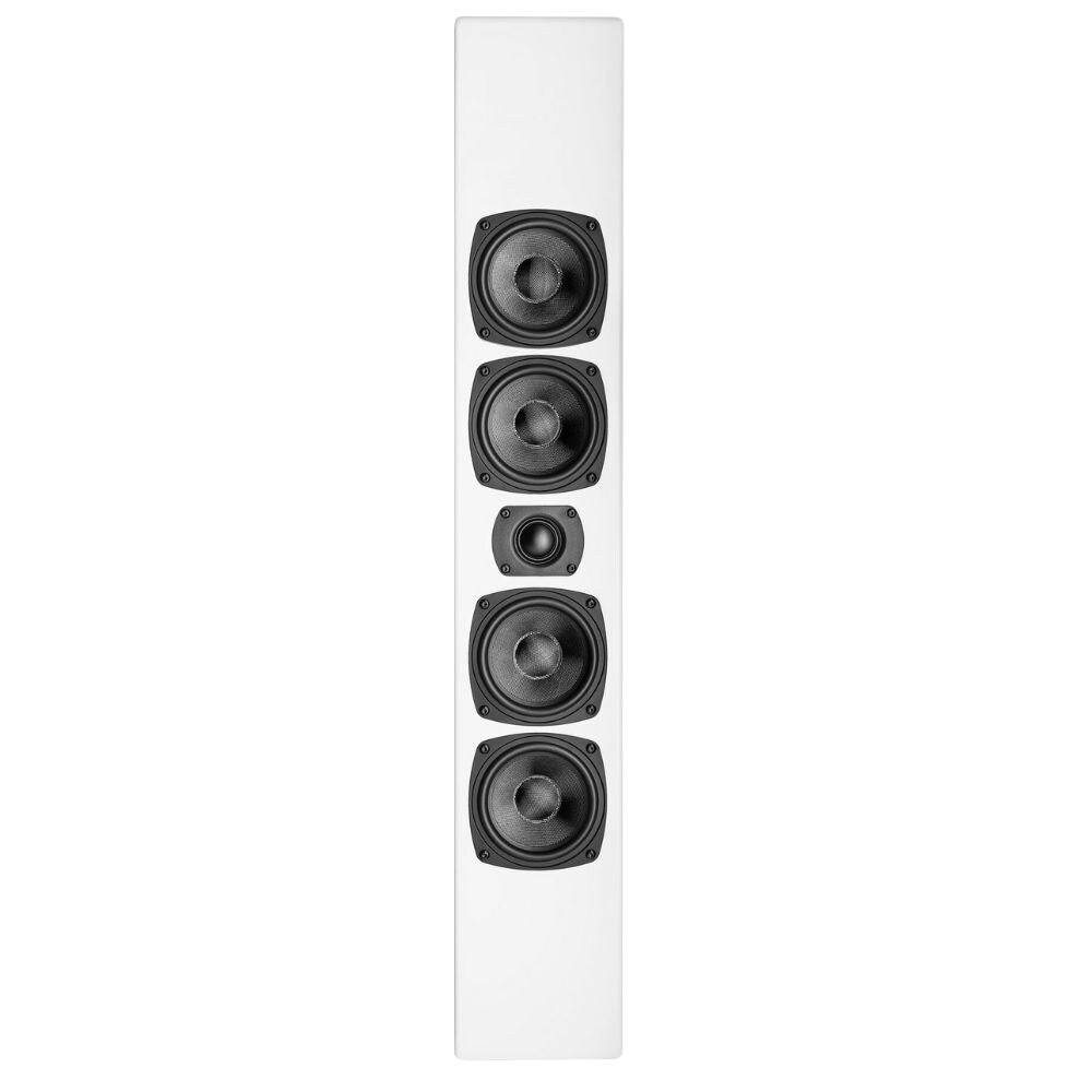 M&K Sound M90 Ultra Slim Low Profile On Wall Speakers, Satin Black or White: EACH 3