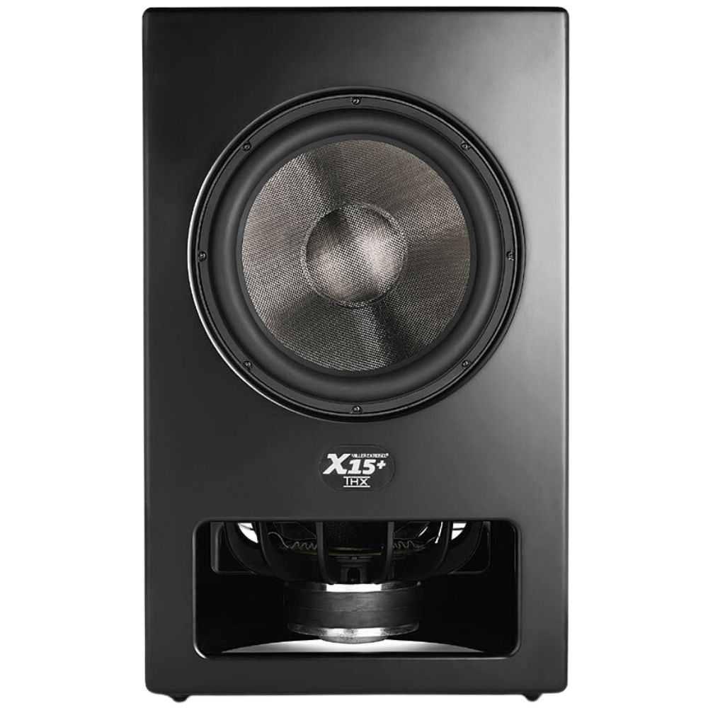 M&K Sound's X+ High Performance, Dual Driver Active Subwoofers, Black: EACH 11