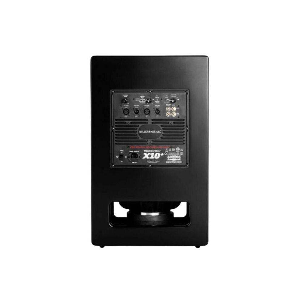 M&K Sound's X+ High Performance, Dual Driver Active Subwoofers, Black: EACH 6