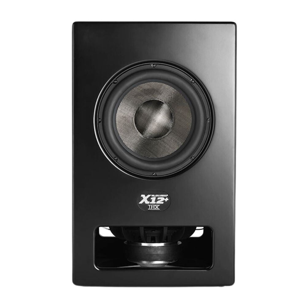 M&K Sound's X+ High Performance, Dual Driver Active Subwoofers, Black: EACH 8
