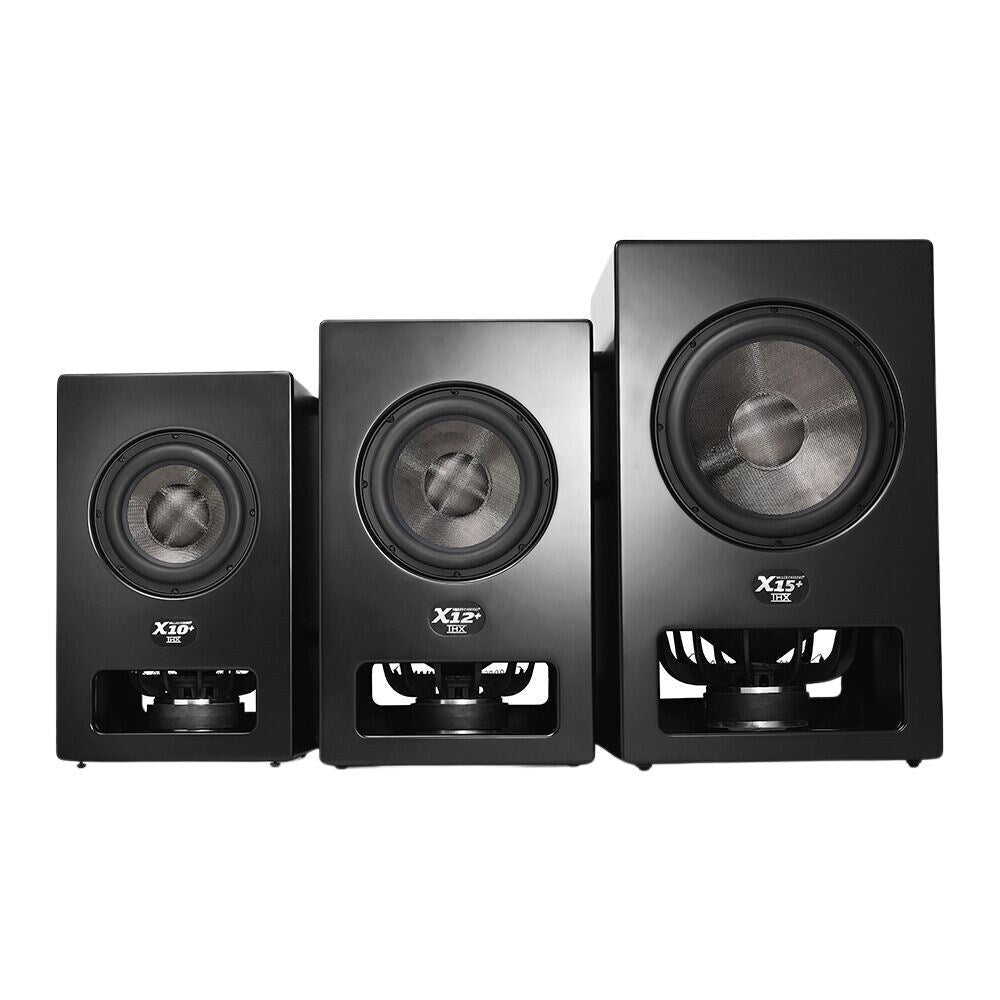 M&K Sound's X+ High Performance, Dual Driver Active Subwoofers, Black: EACH