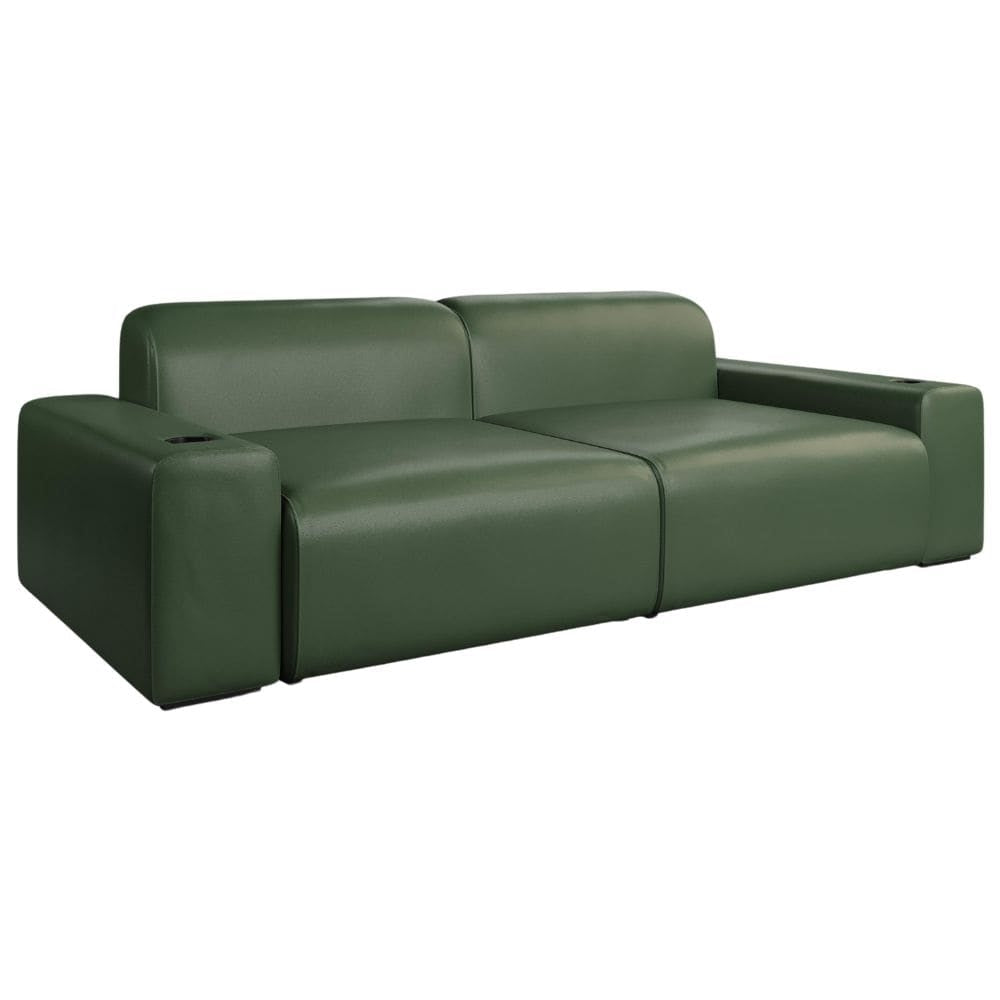 Moovia Budapest Essentials 2 or 4 Seat Cinema Sofa with Middle Arm in Dekoma Sorono Velvet 113