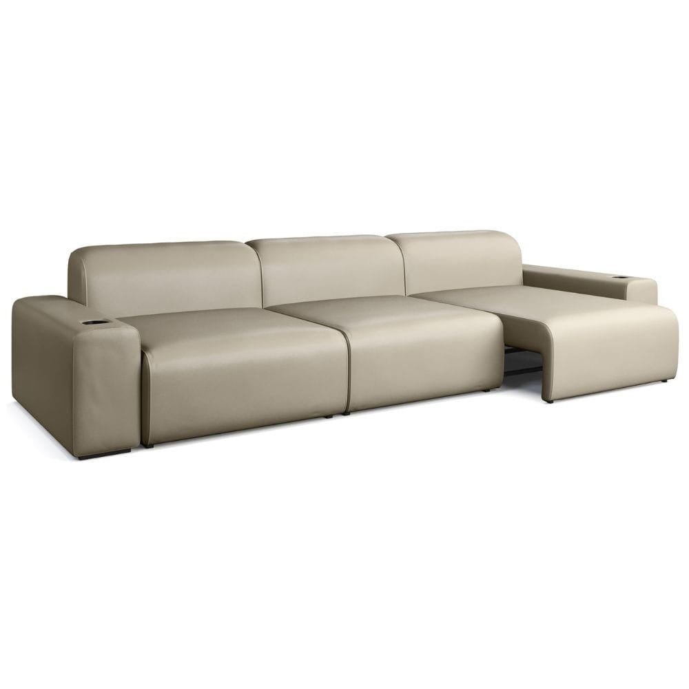 Moovia Budapest Essentials 2 or 4 Seat Cinema Sofa with Middle Arm in Dekoma Sorono Velvet 26