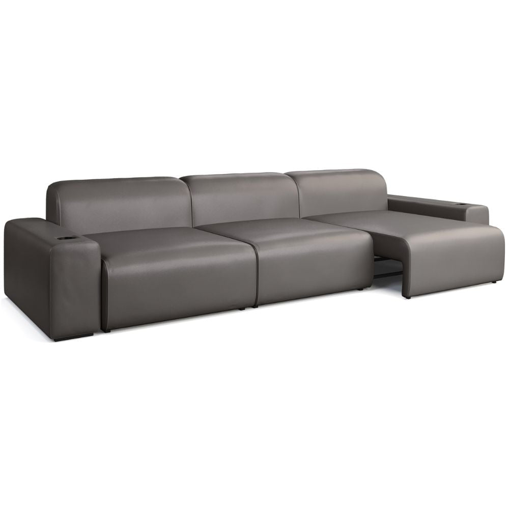Moovia Budapest Essentials 2 or 4 Seat Cinema Sofa with Middle Arm in Dekoma Sorono Velvet 66