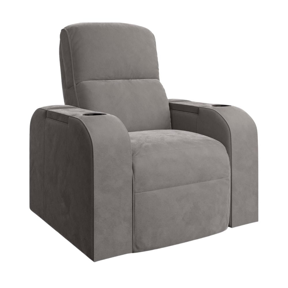 Moovia Dallas Essentials Single, Double, Triple or 4 Seat Cinema Chair in Dekoma Sorono Velvet 52