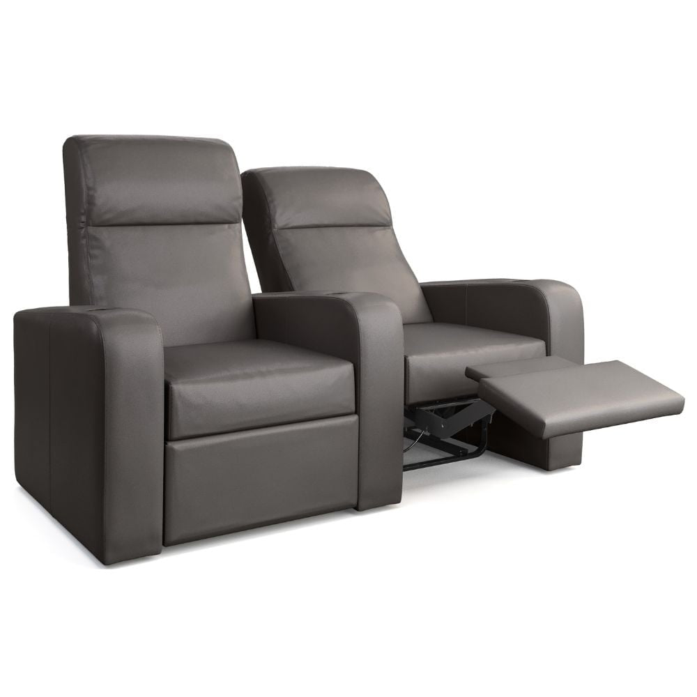 Moovia Ibiza Essentials 2 4 Seat Cinema Chair with Love Seat in Dekoma Sorono Velvet 69