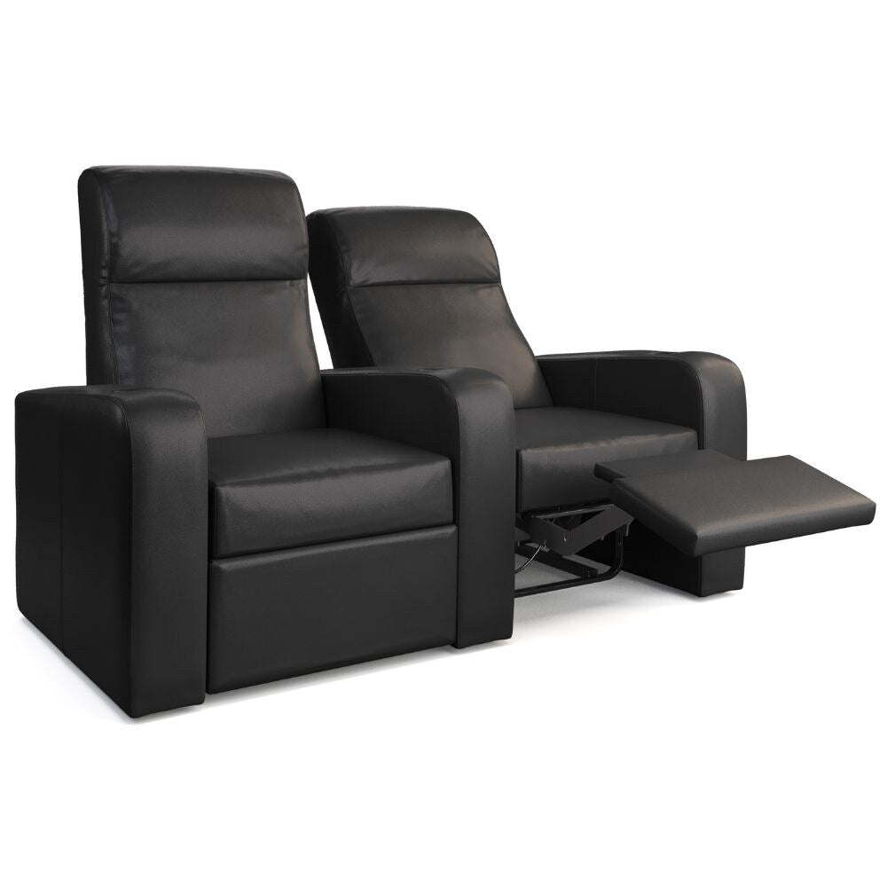Moovia Ibiza Essentials 2 or 4 Seat Cinema Chair with Love Seat in Madras Leather 88