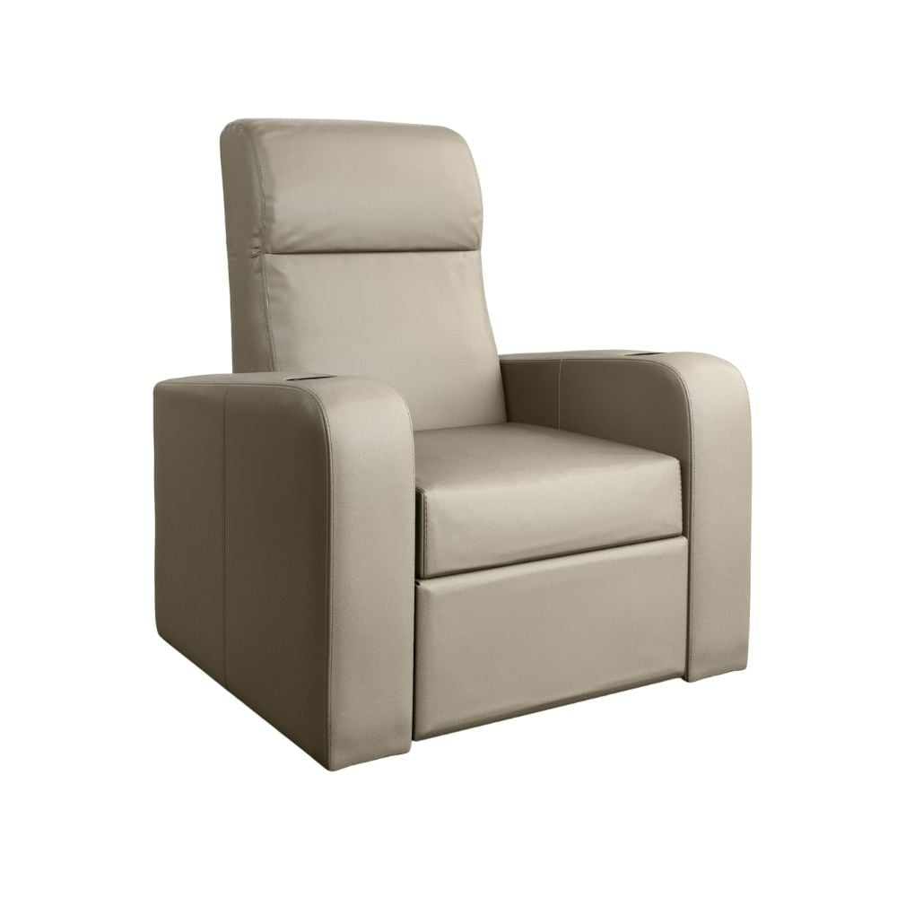 Moovia Ibiza Essentials 2 or 4 Seat Cinema Chair with Love Seat in Madras Leather