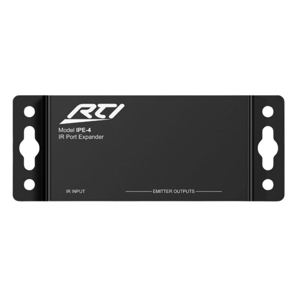 RTI IPE-4 IR Port Expansion Module With Four IR Emitter Ports, Black 1