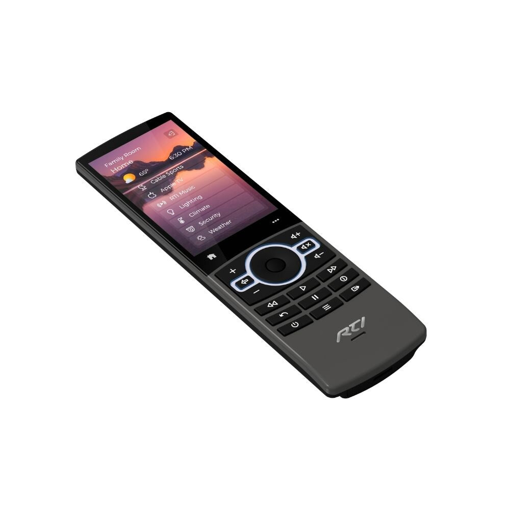 RTI ISR-4 4" Touch Screen Wi-Fi Programmable Remote Control With Standard Charging Base 2