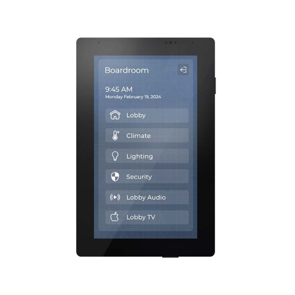 RTI IST-5 5" Intelligent Surface Colour Touch Panel, Ultra Thin Bezel and PoE, Black or White 2