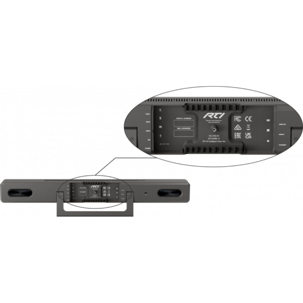 RTI UC-IVB-50 4K Intelligent Video Bar 2