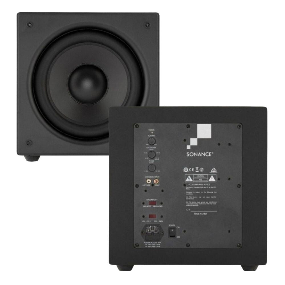 Sonance K1 In-Ceiling Cinema Bundle With VX66Rs Round Speakers and S10i Active Subwoofer: SET 2