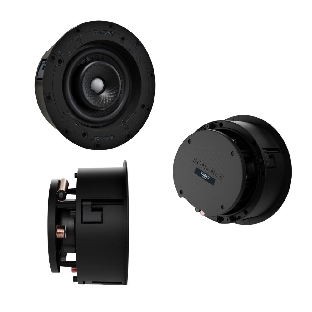 Sonance K3 In-Wall Cinema Bundle With VX66 LCRs and VX66R Round Speakers and S10i Active Subwoofer: SET 2