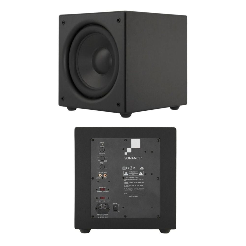 Sonance K3 In-Wall Cinema Bundle With VX66 LCRs and VX66R Round Speakers and S10i Active Subwoofer: SET 3