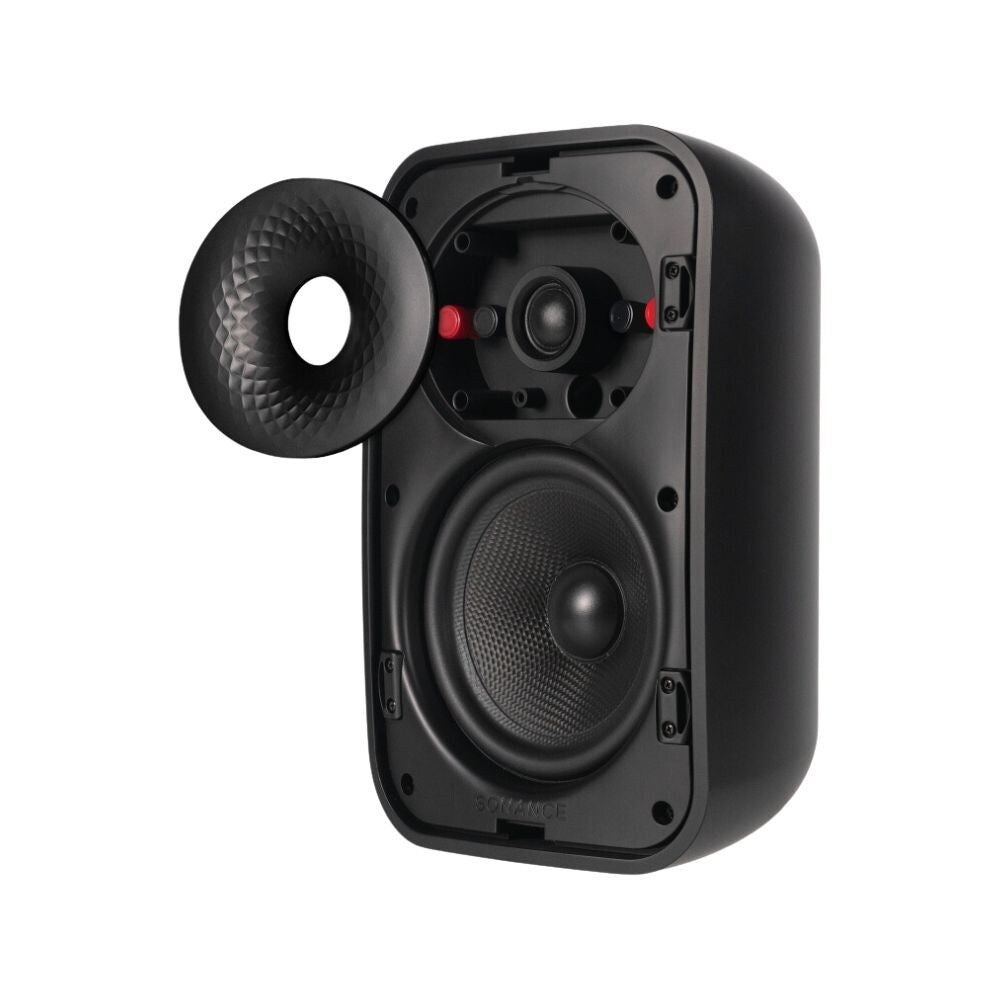 Sonance Mariner MX52-SST Single Stereo Outdoor Speaker, Black or White: EACH 3