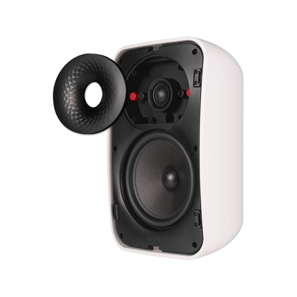 Sonance Mariner MX52-SST Single Stereo Outdoor Speaker, Black or White: EACH 7