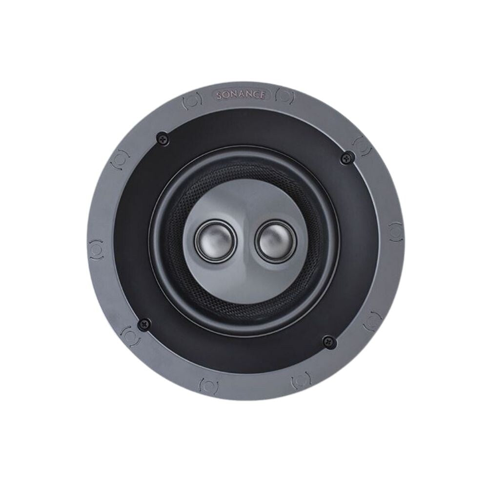 Sonance Visual Performance VP62R SUR/SST-TL 6" Round Single Stereo or Surround Thin Line Speaker With White Grille: EACH