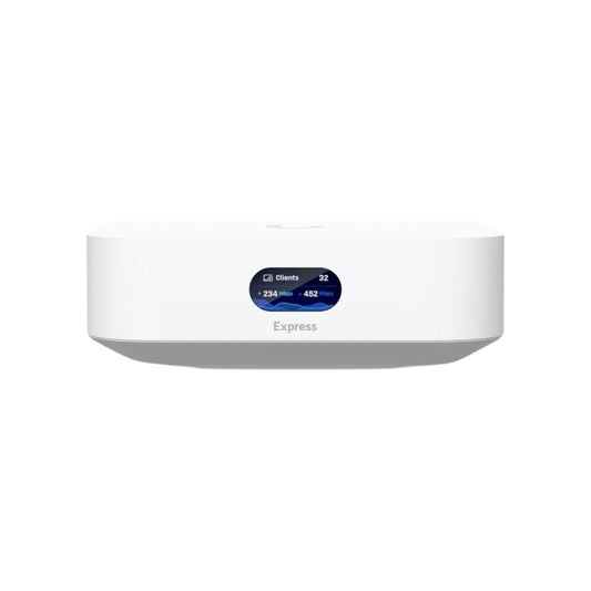 Ubiquiti UniFi Cloud Gateway and Wi-Fi 6 Router, Powers an Entire Network or Meshes as an Access Point, Connects up to 4 Unifi Devices