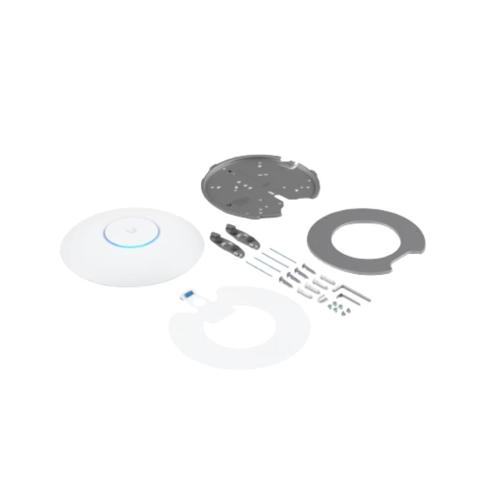 Ubiquiti UniFi Wi-Fi 6 Indoor Ceiling Mounted Access Point, Dual Band, With 6 Spacial Streams, 1GbE Uplink 4