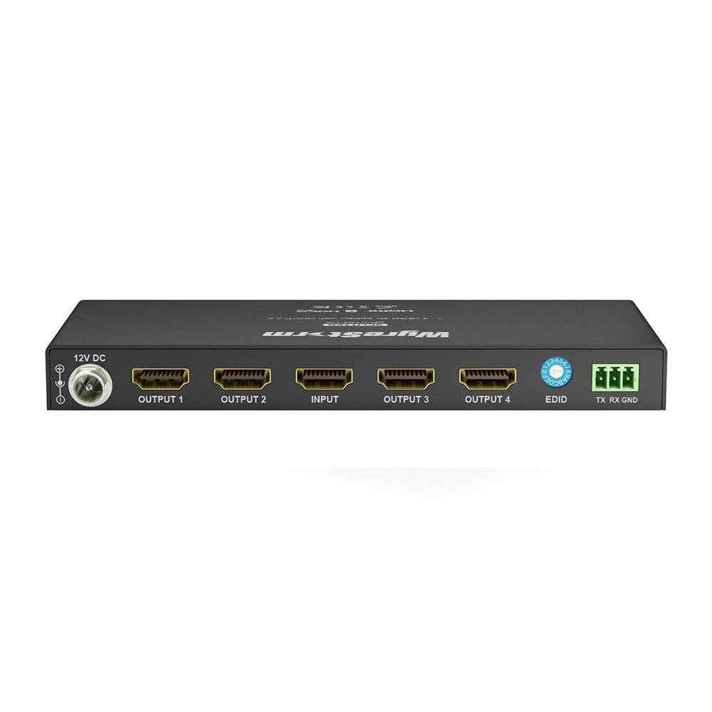 WyreStorm 4 4K HDMI 2.0, 18 GB Splitter With HDCP 2.2