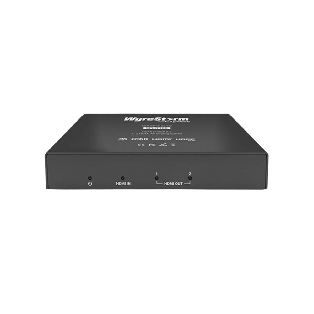 WyreStorm Essential 4K HDR 4:4:4 60Hz HDMI 1 x 2 Splitter With 1080p Scaling Feature 3