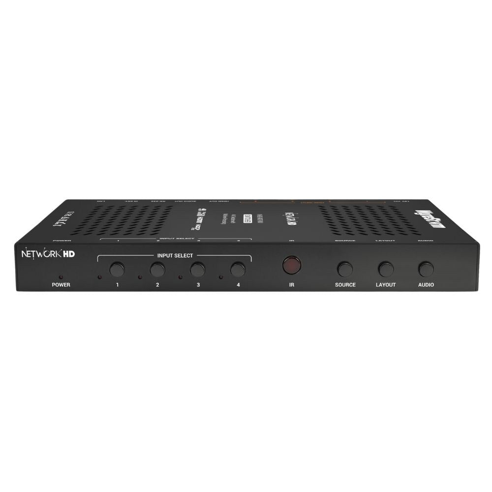 WyreStorm Network HD 4 Input 4K 60 Multiview Switcher, Dolby Vision and HDR, Compatible With 400 or 500 Series 2