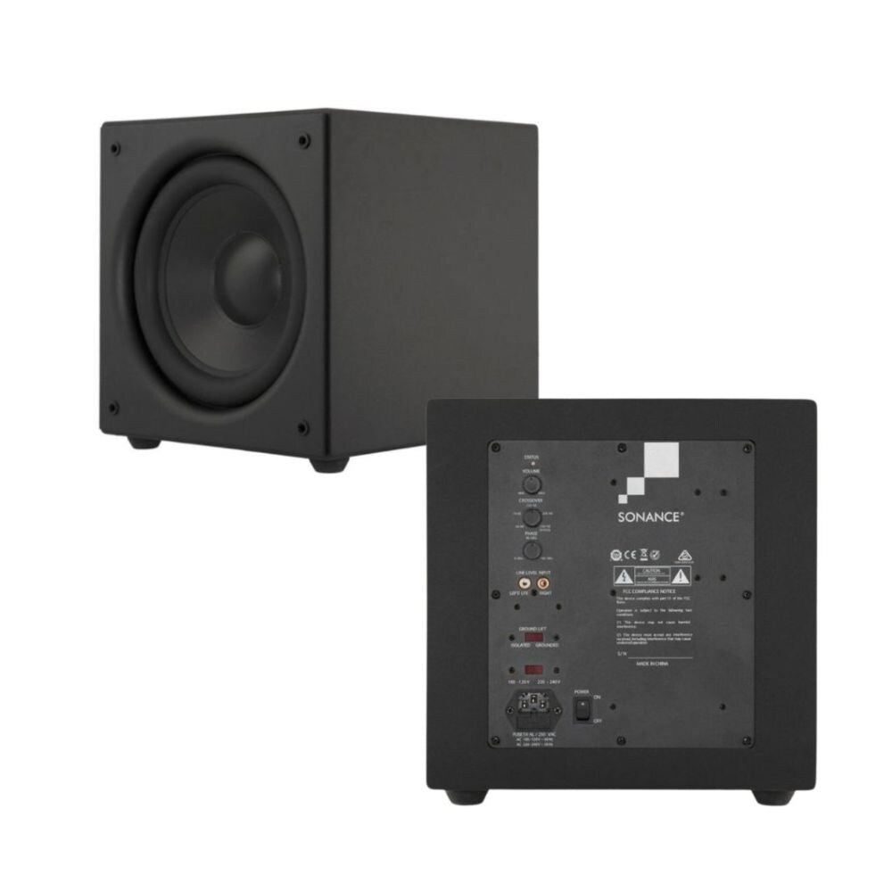 Yamaha Aventage RXA-4A AI AVR and Sonance S10i 10" Active Subwoofer: SET 3