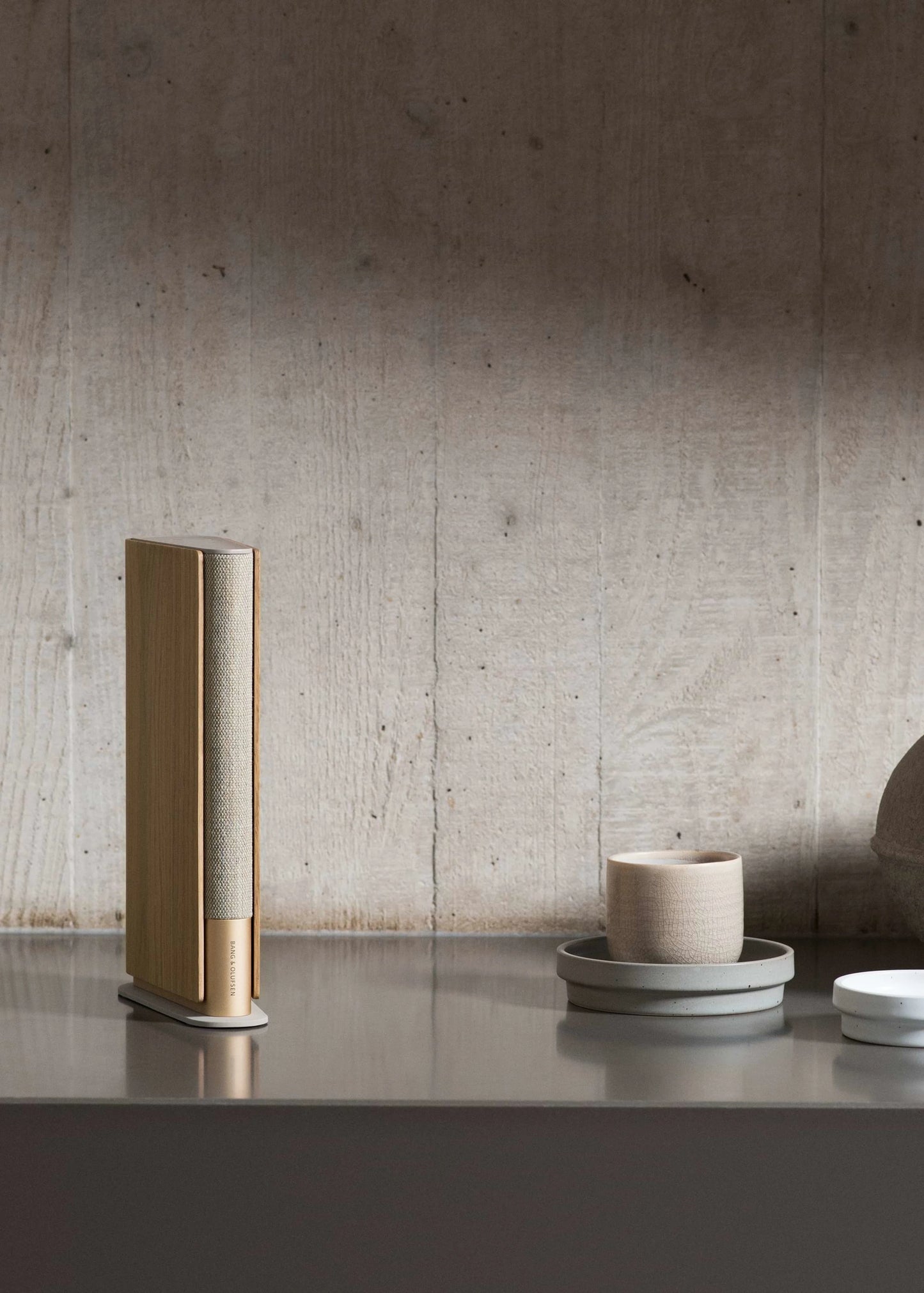 Bang & Olufsen Beosound Emerge Gold Tone Compact Wifi Home Speaker 10