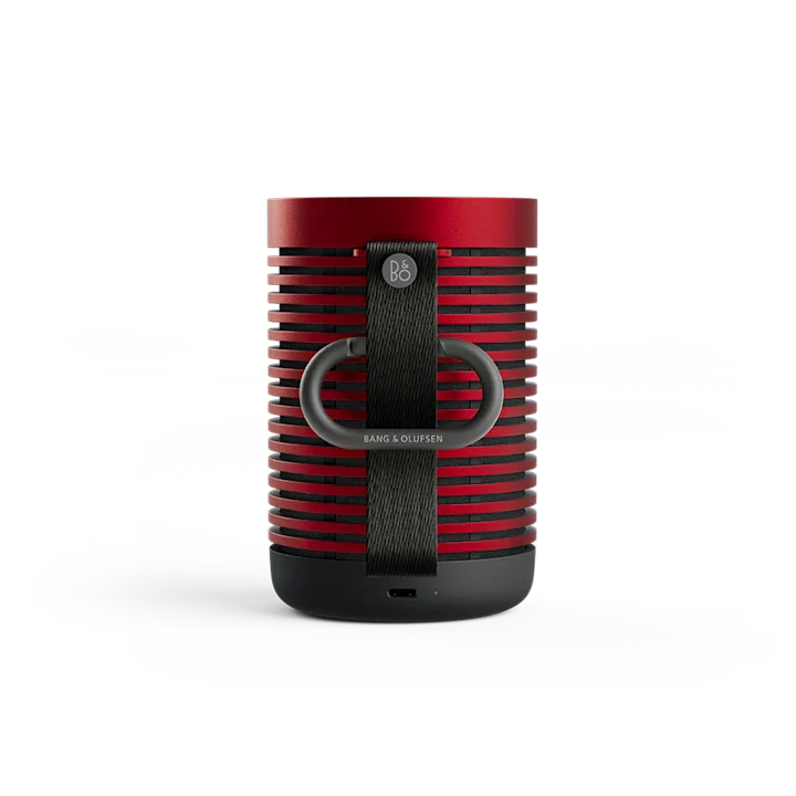 Bang & Olufsen Beosound Explore Ferrari Edition Red Black Waterproof Outdoor Speaker 4