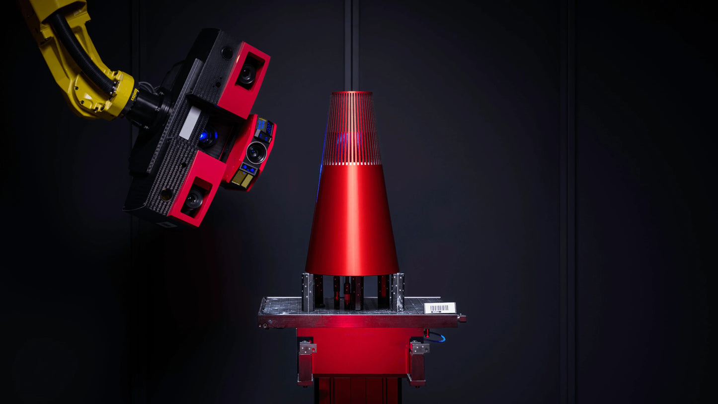 Bang & Olufsen Beosound Explore Ferrari Edition Red Black Waterproof Outdoor Speaker 8